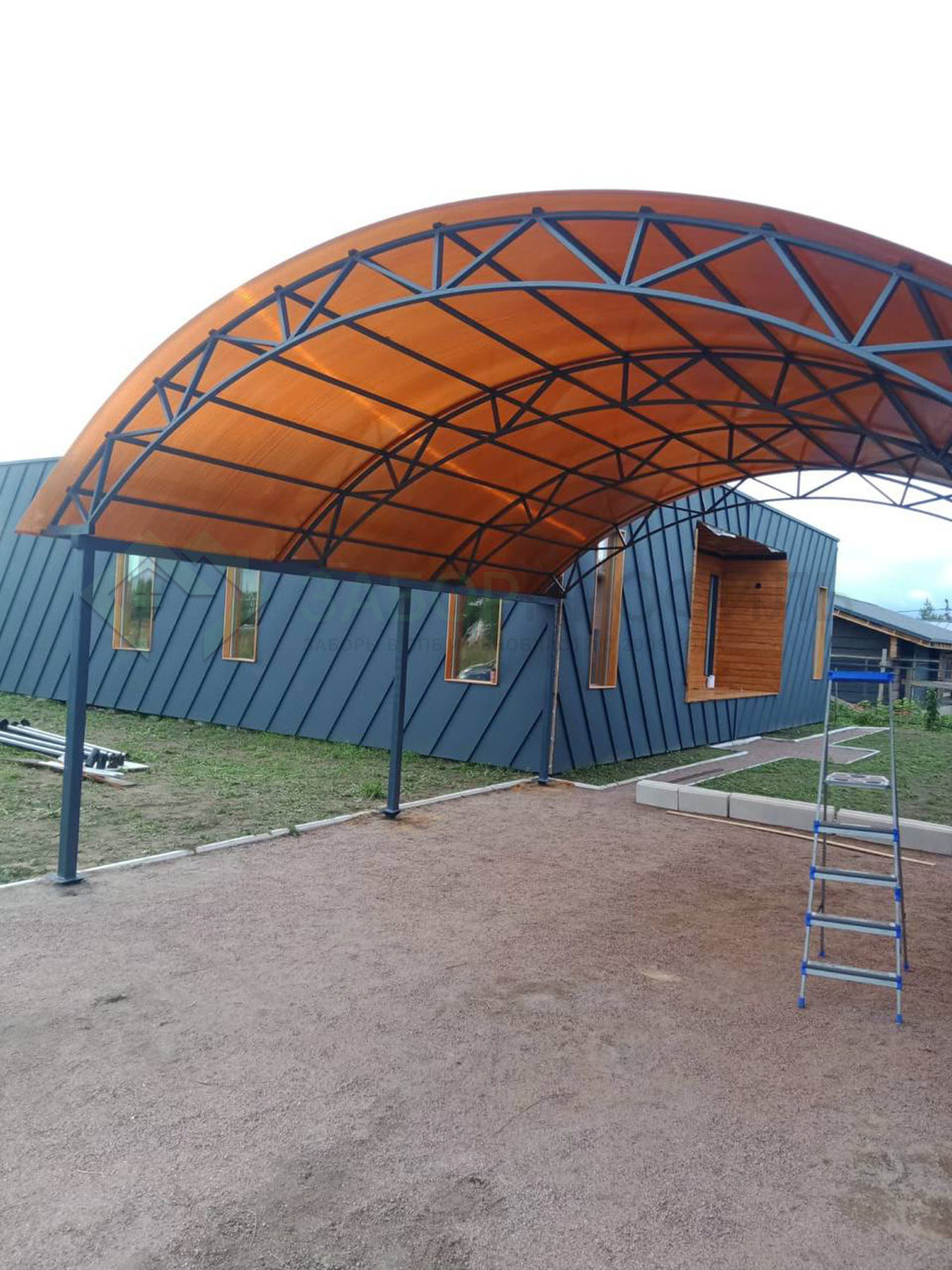 Арочный навес