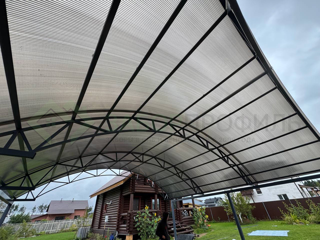 Арочный навес